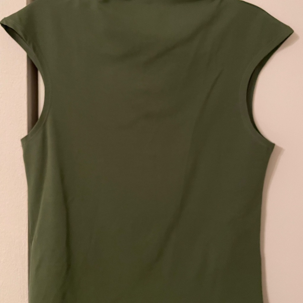 J. Crew Fitted Mockneck Tank Top